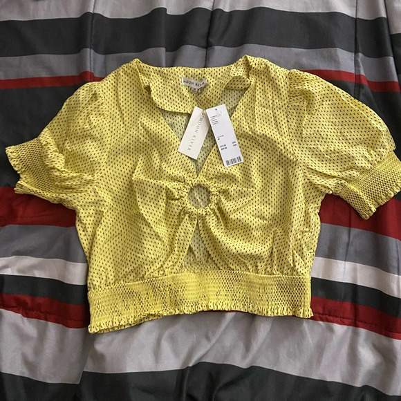 Moon River Polka Dot Top - Picture 1 of 3